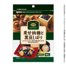 ＣＯ・ＯＰ 栗甘納糖と黒豆しぼり（北海道産黒大豆使用） ８０ｇ