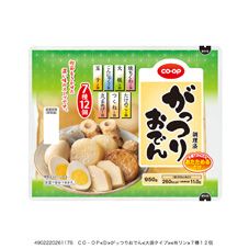 ＣＯ・ＯＰ がっつりおでん ７種１２個