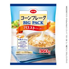 ＣＯ・ＯＰ コーンフレーク　フロスト（鉄、Ｃａ、９種ビタミン） ３６０ｇ（ビッグパック）