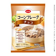 ＣＯ・ＯＰ コーンフレーク　チョコ（鉄、Ｃａ、９種ビタミン） ２３０ｇ