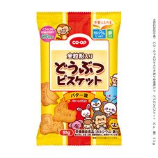 ＣＯ・ＯＰ 全粒粉入り　どうぶつビスケット（Ｃａ、鉄） ５５ｇ