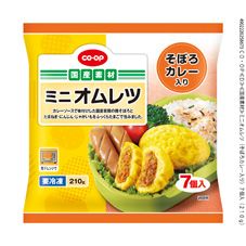 ＣＯ・ＯＰ ミニオムレツ（そぼろカレー入り） ７個入（２１０ｇ）