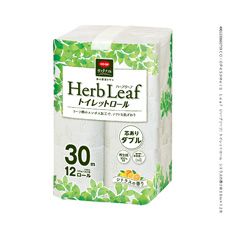 ＣＯ・ＯＰ Ｈｅｒｂ　Ｌｅａｆ（ハーブリーフ）トイレットロール　シトラスの香り Ｗ３０ｍ×１２Ｒ