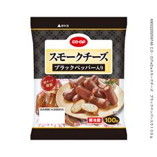 ＣＯ・ＯＰ スモークチーズ　ブラックペッパー入り １００ｇ