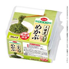 CO・OP 三陸産細切りめかぶ(たれ付)  35g×3