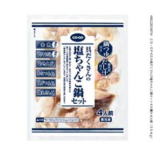 ＣＯ・ＯＰ 具だくさんの塩ちゃんこ鍋セット ４人前（５０４ｇ）