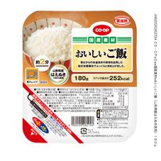 ＣＯ・ＯＰ おいしいご飯（山形県産はえぬき使用） １８０ｇ