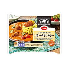 ＣＯ・ＯＰ ごろっとチキンの　バターチキンカレー １人前（２７０ｇ）