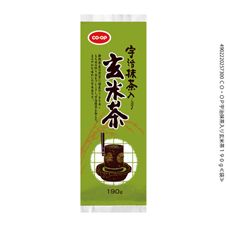 ＣＯ・ＯＰ 宇治抹茶入り玄米茶 １９０ｇ
