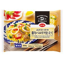 ＣＯ・ＯＰ えびといかの彩りパエリア仕立て １人前（２６０ｇ）