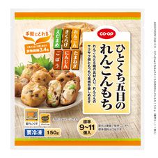 CO・OP ひとくち五目のれんこんもち 150g(標準9~11個入)