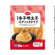 ＣＯ・ＯＰ 無着色辛子明太子スティックタイプ（個包装） ３００ｇ（２５ｇ×１２本）