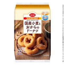 ＣＯ・ＯＰ 国産小麦とおからのドーナツ（Ｃａ） ７個