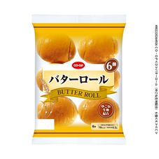ＣＯ・ＯＰ バターロール（ゆごね生地配合） ６個