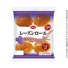 ＣＯ・ＯＰ レーズンロール（ゆごね生地配合） ５個
