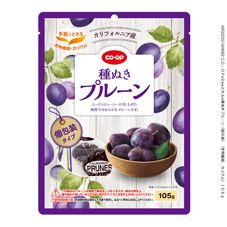ＣＯ・ＯＰ 種ぬきプルーン（個包装）（食物繊維、カリウム） １０５ｇ
