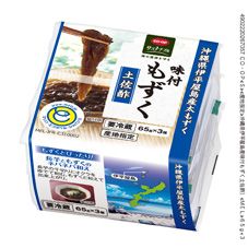 ＣＯ・ＯＰ 沖縄県伊平屋島産味付もずく（土佐酢） ６５ｇ×３