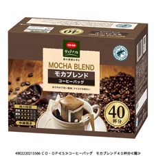 ＣＯ・ＯＰ コーヒーバッグ　モカブレンド ４０杯分