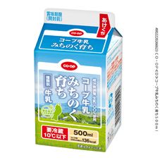 ＣＯ・ＯＰ コープ牛乳みちのく育ち ５００ｍｌ