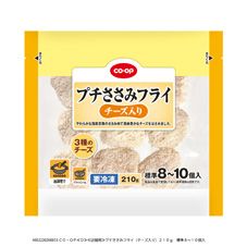 ＣＯ・ＯＰ プチささみフライ（チーズ入り） ２１０ｇ　標準８～１０個入