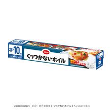 ＣＯ・ＯＰ くっつかないホイル ２５ｃｍ×１０ｍ
