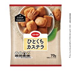 ＣＯ・ＯＰ ひとくちカステラ ７０ｇ