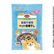 ＣＯ・ＯＰ 食塩不使用　ペット用煮干し １２０ｇ