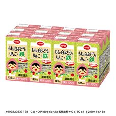 ＣＯ・ＯＰ ももと白ぶどうとりんご＋鉄（鉄） １２５ｍｌ