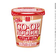 ＣＯ・ＯＰ コープヌードルトマト＆チーズ味 ７２ｇ（めん６０ｇ）
