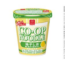 ＣＯ・ＯＰ コープヌードル柚子しお（鶏と魚介の旨みだし） ６６ｇ（めん６０ｇ）