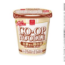 ＣＯ・ＯＰ コープヌードル生姜香る鶏白湯 ７１ｇ（めん６０ｇ）
