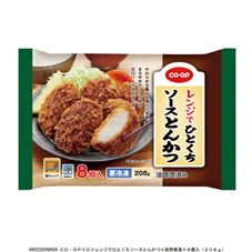ＣＯ・ＯＰ レンジでひとくちソースとんかつ ８個入（２０８ｇ）