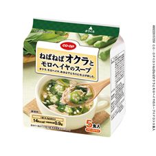 ＣＯ・ＯＰ ねばねばオクラとモロヘイヤのスープ ５食入