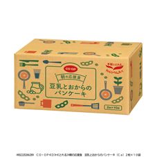 ＣＯ・ＯＰ 朝の応援食　豆乳とおからのパンケーキ（Ｃａ） ２枚×１０袋