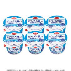 ＣＯ・ＯＰ ビフィズス菌入り低脂肪ヨーグルト ８０ｇ×６個