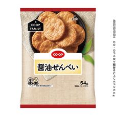 ＣＯ・ＯＰ 醤油せんべい ５４ｇ