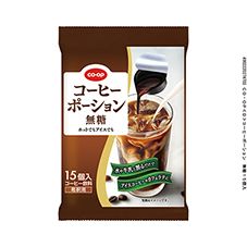 ＣＯ・ＯＰ コーヒーポーション　無糖 １５個入