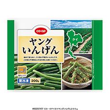 ＣＯ・ＯＰ ヤングいんげん ２００ｇ