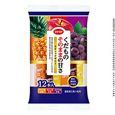 ＣＯ・ＯＰ くだものそのままの甘さ　スティックゼリー １２本入