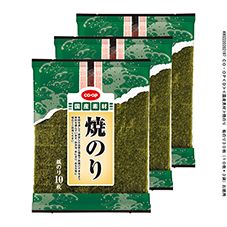 ＣＯ・ＯＰ 焼のり 板のり３０枚（１０枚×３袋）お徳用