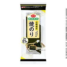 ＣＯ・ＯＰ 有明海産焼のり　おにぎり・おもち用 ３切２１枚