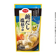ＣＯ・ＯＰ 鶏だし塩鍋つゆ ７５０ｇ（３～４人前）