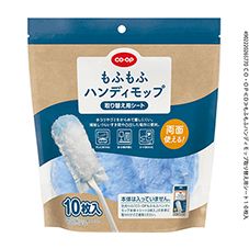 ＣＯ・ＯＰ もふもふハンディモップ 取り替え用シート１０枚入