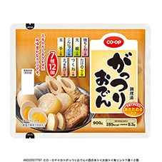 ＣＯ・ＯＰ がっつりおでん ７種１２個