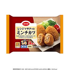 ＣＯ・ＯＰ レンジでサクッとミンチカツ ４個入（２００ｇ）