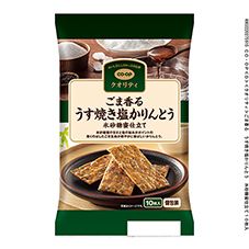 ＣＯ・ＯＰ ごま香る　うす焼き塩かりんとう　氷砂糖蜜仕立て １０枚入