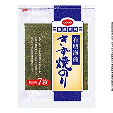 ＣＯ・ＯＰ 有明海産きず焼のり 板のり７枚