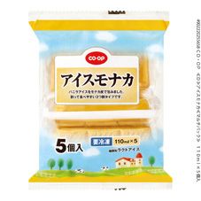 ＣＯ・ＯＰ アイスモナカ １１０ｍｌ×５個入