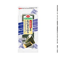 ＣＯ・ＯＰ 有明海産味付おにぎりのり ３切３０枚　（板のり１０枚分）