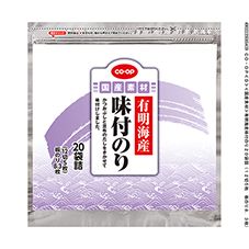 ＣＯ・ＯＰ 有明海産味付のり ２０袋詰（１２切５枚　板のり８．３枚）